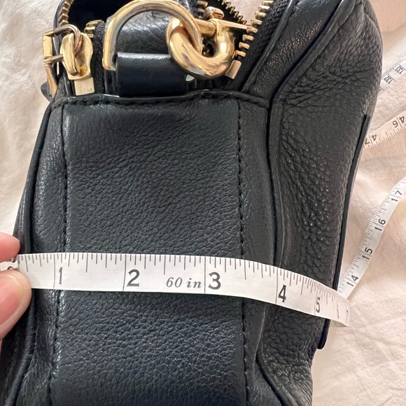 Marc Jacobs Black and Gold Crossbody camera bag - Picture 10 of 12
